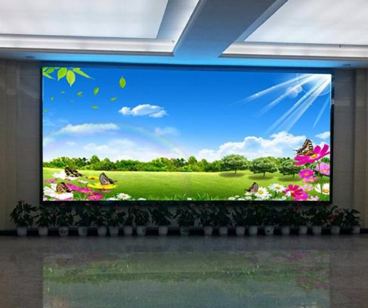 長(zhǎng)沙室內(nèi)全彩led顯示屏系統(tǒng)設(shè)備是怎么組成的？